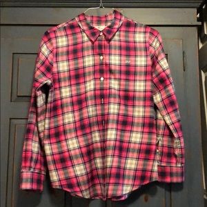 Women’s Vineyard Vines Flannel Button Down Shirt